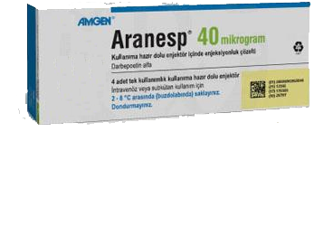 ARANESP 40 MCG/0,4 ML ENJEKSIYONLUK COZELTI ICEREN KULLANIMA HAZIR ENJEKTOR